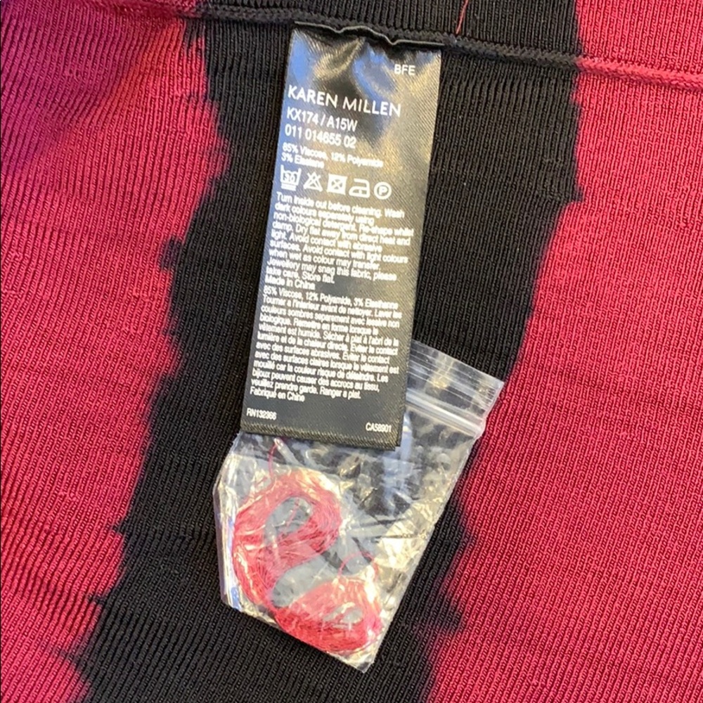 NWOT Karen Millen Tie Dye Fit & Flare Dress - Picture 8 of 8